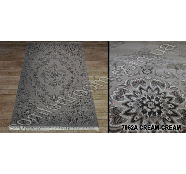 Килим Turkistan 7962a cream-cream - Фото 1